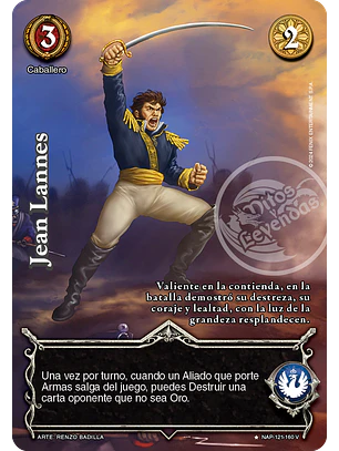 Jean Lannes (Napoleón - VC Foil)