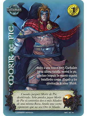 Morir de Pie (TKPB23 - Dragon Dorado)