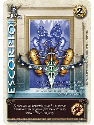 Escorpio  (Kit extensión 2022)