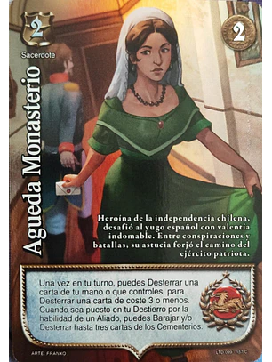 Agueda Monasterio (LTD - Cortesana Foil)