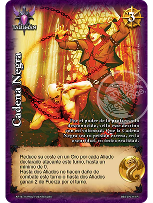 Cadena Negra (Bestiarium - Real)