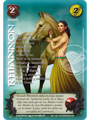 Rhiannon (HD Aniversario - VC Foil)