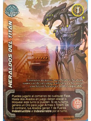 Heraldos del Titán (KVM - Cortesana Foil)