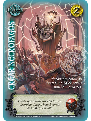 Crear Necrofagos (HD Aniversario - Cortesana)