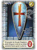 Escudo Templario (Clásico CRU - Cortesana)