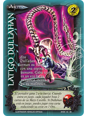 Látigo Dullahan (AHDX - Necromancia)