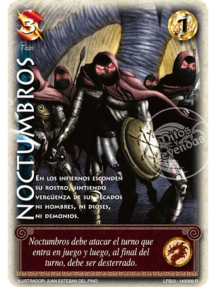 Noctumbros (Leyendas PB 3.0 - Reales)