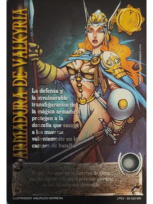 Armadura de Valkyria (LPE4 - MR)