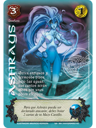 Ashrays (HD Aniversario - VC Foil)