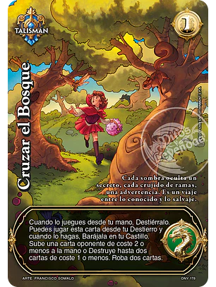 Cruzar el Bosque (ONY - Caperucita Roja)