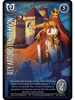 Rey Arturo Pendragón (CRPB - Caballero)