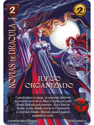Novias de Drácula (Juego Organizado)