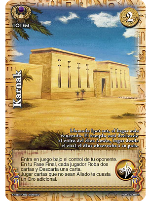 Karnak (La Venganza de Horus - Real)