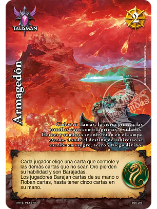 Armagedón (Bestiarium - Promocional)