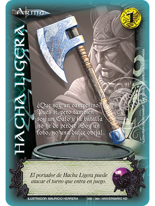 Hacha Ligera (HD Aniversario - Vasalla - Rework)