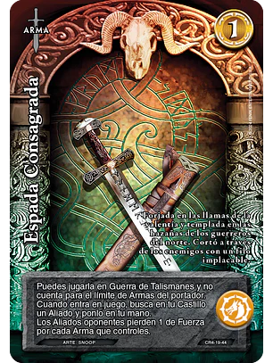 Espada Consagrada (Kit Racial 2024)