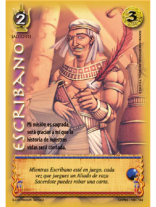 Escribano (CRPB3 - Sacerdote)