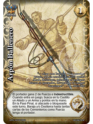 Arpón Ballenero (ONY - MR)