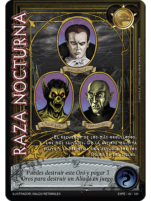 Raza Nocturna (EXT22 - Mundo Gótico)