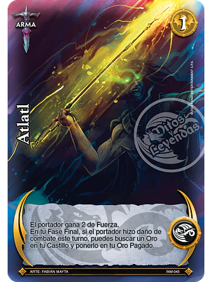 Atlatl (Colección Inmortal)