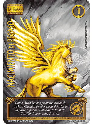 Nacimiento De Pegaso (LBPB25 - secreta dorada)