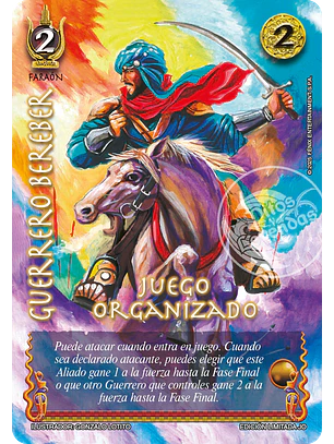 Guerrero Bereber (Juego Organizado)