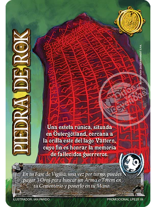 Piedra de Rok (LPE25 - Arte Alternativo)