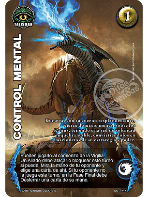 Control Mental (Amenaza Kaiju - Promocional)