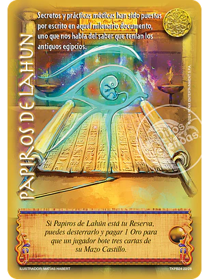 Papiros de Lahun (TKit Premium 2024 - Magia y Divinidad)