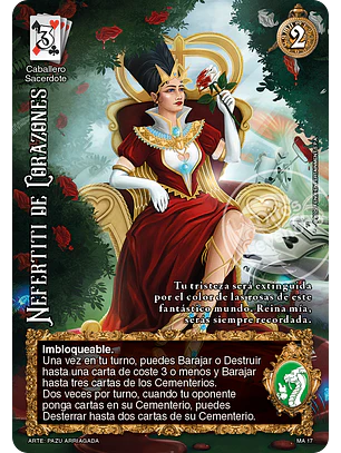 Nefertiti de Corazones (ONY - MA)