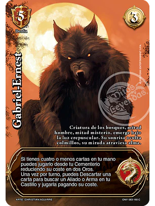 Gabriel-Ernest (ONY - VC Foil)