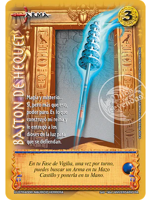 Bastón de Hequet (Aniversario de Ra - Vasalla)