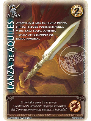 Lanza de Aquiles (TKPB25 - Nobleza y Poder)
