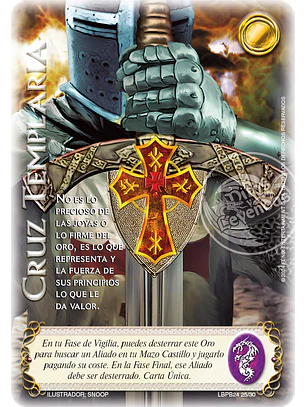 Cruz Templaria (LBPB24 - Arte Alternativo)