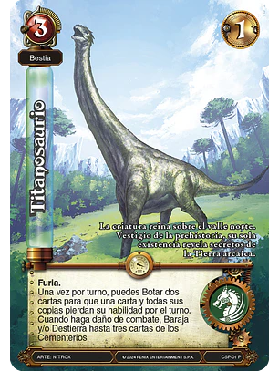 Titanosaurio (Aventuras Steampunk)