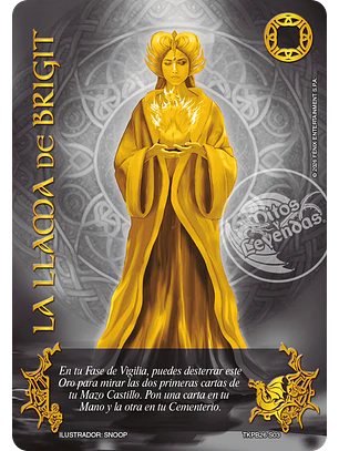 La Llama de Brigit (Secreta) (TKPB26 - Amatista)