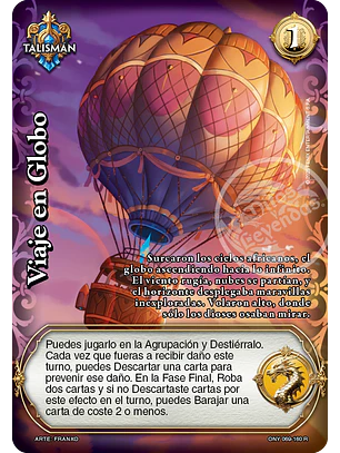 Viaje en Globo (ONY - Real)