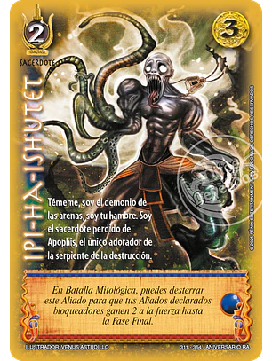 Ipi-Ha-Ishutet (Aniversario de Ra - Vasalla)