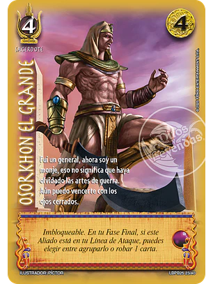 Osorkhon El Grande (LBPB25 - Arte Alternativo)