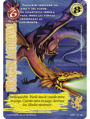 Dragón Medieval (EXT22 - El Reto)