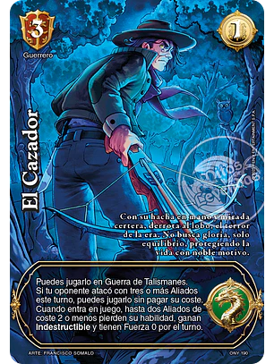 El Cazador  (ONY - Buy a Box)