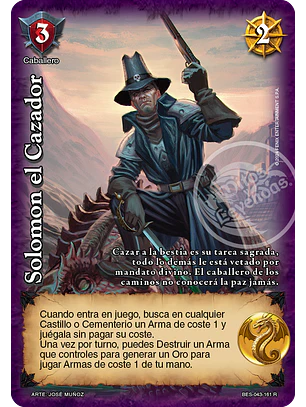 Solomon el Cazador (Bestiarium - Real)