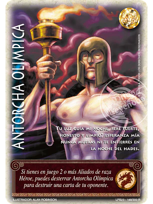 Antorcha Olímpica (Leyendas PB 3.0 – Reales)