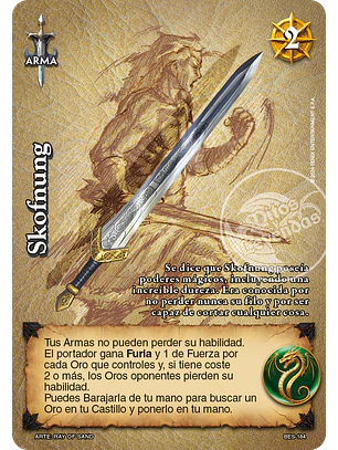Skofnung (Bestiarium - Promocional)
