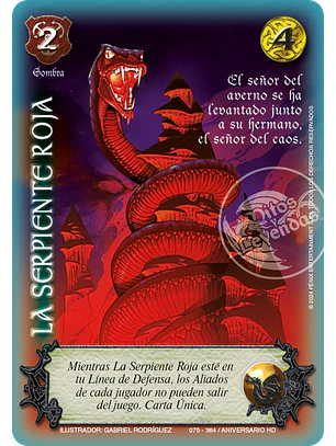 La Serpiente Roja (HD Aniversario – Real)