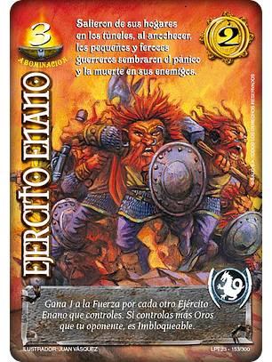 Ejercito Enano (LPE3.0 - Real)