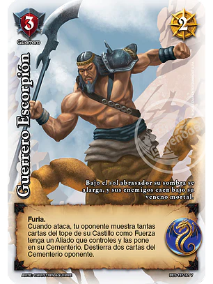 Guerrero Escorpión  (Bestiarium - VC Foil)