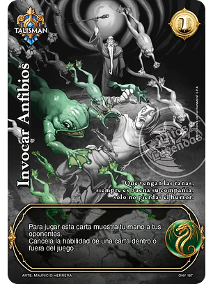 Invocar Anfibios (ONY - Promocional)