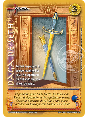 Daga de Seth (Aniversario de Ra - Vasalla)