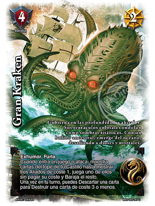 Gran Kraken (Bestiarium - UR)